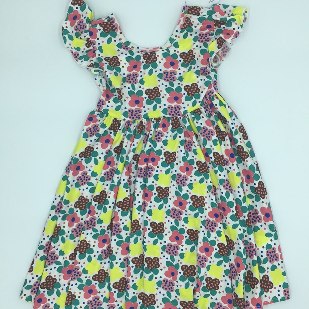 Nwt dot dot smile flutter sleeve dress